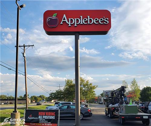 Applebee's (Franklin, IN): Custom New Sign Faces
