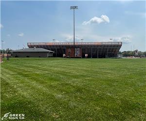 BCSC Columbus East High School: Custom Mesh School Banner