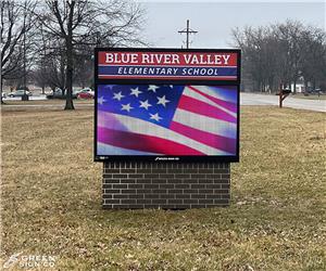 Blue River Valley School Corporation: Custom Digital School Signs