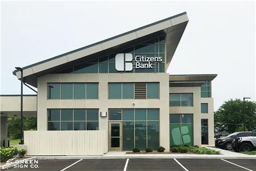 Citizens Bank: Custom Internally Illuminated Channel Letters