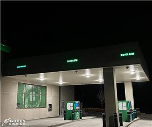 Citizens Bank: Custom LED Bank Lane Control Signs