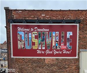 City of Rushville: Custom Flexface Banner System