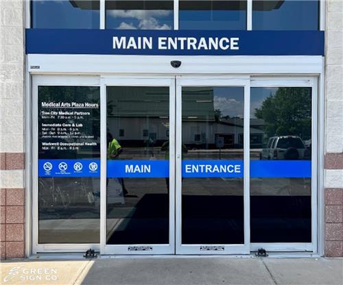 Decatur County Memorial Hospital: Custom Hospital Door Graphics