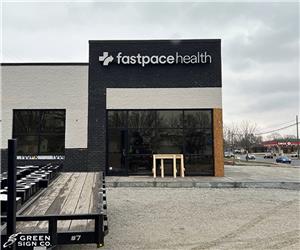 Fast Pace Health Urgent Care (Brazil, IN): Custom Health Care Clinic Channel Letters