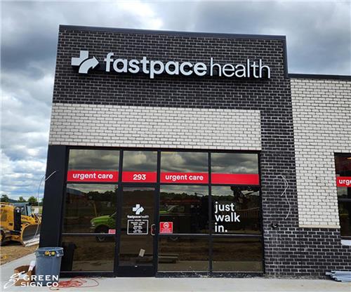 Fast Pace Health Urgent Care (Martinsville, IN): Custom Health Care Clinic Signs