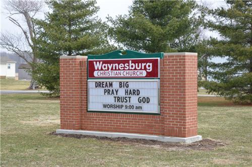 GSC_600_Series_Monument_Church_Sign_Waynesburg_Indiana