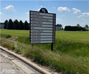 Logansport Cass County Chamber of Commerce: Custom Architectural Post Panel Wayfinding Signs