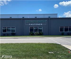 Nucor Fasteners: Custom Internally Illuminated Channel Letters