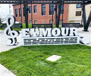 Seymour Streetscapes: Custom Selfie Sign