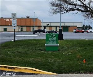 Triton Central Schools: Custom School Directional Sign