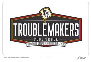 Troublemakers Food Truck: Custom Food Truck Branding Guide &amp; Logo Package