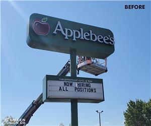 Applebee's (Franklin, IN): Custom New Sign Faces