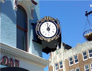 GSC 600 Series Internally Illuminated Custom Clock