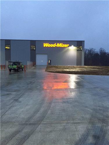 GSC Green Sign Company 750 Series Internally Illuminated Channel Letters Wood-Mizer Batesville IN