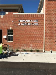 GSC 300 Series Dimensional Wall Letters and Logo Margaret Mary Health Osgood IN