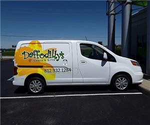 Daffodilly's - Custom Van Graphics